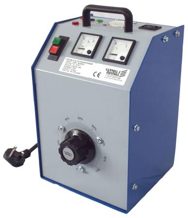 MVTC-UK9A Carroll & Meynell 1 Phase 2430VA Autotransformer, 3 Output, 240V