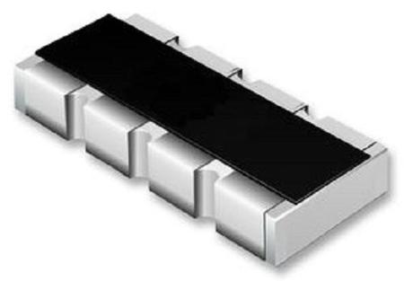 CAY16A-223J4LF Bourns 22kΩ Resistor Array, 4 Resistors, 0.25W total, 1206 (3216M), Convex