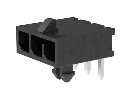 215760-2004 Molex 215760 Series Right Angle PCB PCB Header, 4 Contact(s), 3 mm Pitch, 1 Row, Shrouded