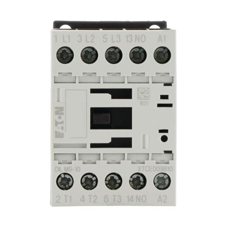 276687-DILM9-10-110V50HZ-120V60HZ- Eaton xStart DILM 3 Pole Contactor - 9 A, 110 V ac Coil, 3NO, 4 kW