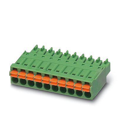 1952319 Phoenix Contact, 3.5mm Pitch, 5, 5/ 7-ST-3, FMC 1, 7 Way, , Pluggable Terminal Block, Plug, Solder Mount, Push In