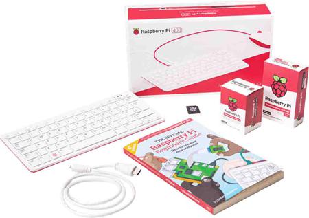 SC0389 Raspberry Pi 400 Computer Kit EU Keyboard Layout