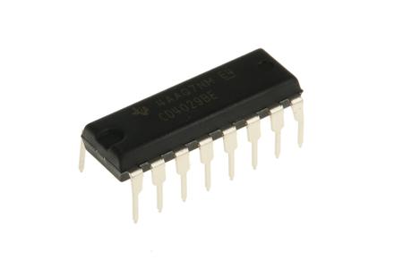 CD4029BE Texas Instruments  4-stage Through Hole Binary/Decade Counter, 16-Pin PDIP