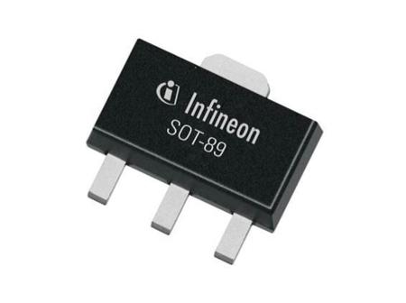 BFQ790H6327XTSA1 Infineon  NPN RF Bipolar Transistor, 250 mA, 5 V, 4-Pin SOT-89