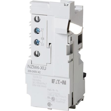 266207-NZM4-XU110-130DC Eaton Eaton Moeller NZM Undervoltage Release for use with N(S)4(-4), NZM4(-4)