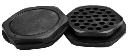 52220112 Lapp SKINTOP Series Black Polycarbonate Cable Gland, M63 Thread, 2mm min., 6mm max., IP66, IP67, IP68