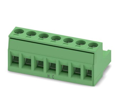 1912016 Phoenix Contact, 5.08mm Pitch, MSTB 2.5 HC/ 7-ST-5.08, 7 Way, Pluggable Terminal Block, Plug, Screw Termination,