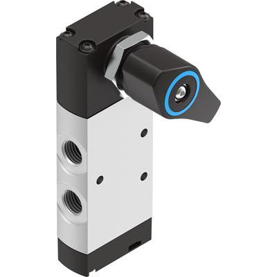 VHEF-ES-B53C-G14 Festo Manual 5/3 closed Pneumatic Manual Control Valve VHEF Series, G 1/4, 2.5mm, 4106819