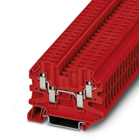 3048849 Phoenix Contact Grey UT 4 - QUATTRO Universal Terminal, 10-26 AWG, 0.14 - 6mm², ATEX, IECEx, 1 kV