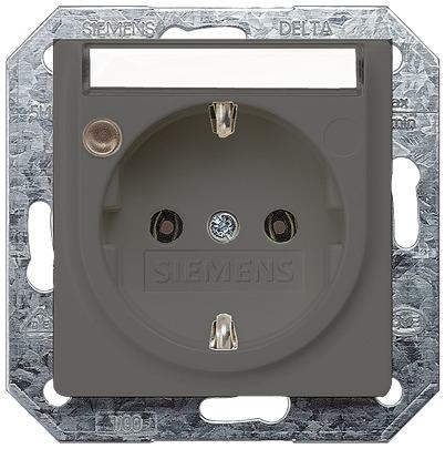 5UB1925 Siemens 5UB19 Electrical Socket, 16A, Schuko