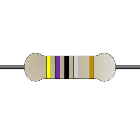 FKN2WSJT-52-4R7 Yageo 4.7Ω Wirewound Wirewound Resistor 2W 5%