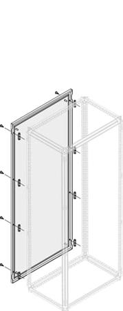 1STQ007592A0000 ABB 1STQ Series Pickled Steel Sheet Side Panel for Use with Modular Boards - System Pro E Power, 2000 x 600mm