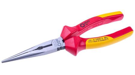 RND-550-00440 RND RND 550-00440 Pliers, 200 mm Overall, Straight Tip, VDE/1000V
