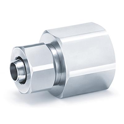 KFG2F0604-02 SMC KFG Series Straight Fitting, 6 mm to Rc 1/4, Threaded-to-Tube Connection Style,