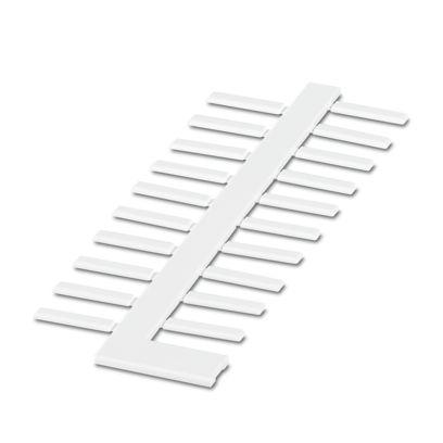 0829427 Phoenix Contact KMV Slide On Cable Marker, Silver, Pre-printed "Unlabeled", 0.6 → 22mm Cable, for Conductor And