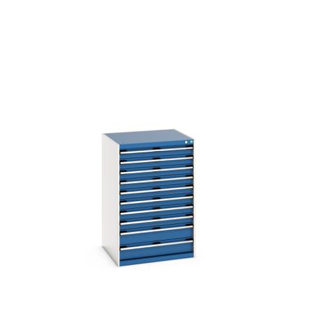40028037-11V Bott 10 Cabinet, Steel, 1200mm x 750mm x 800mm, Blue