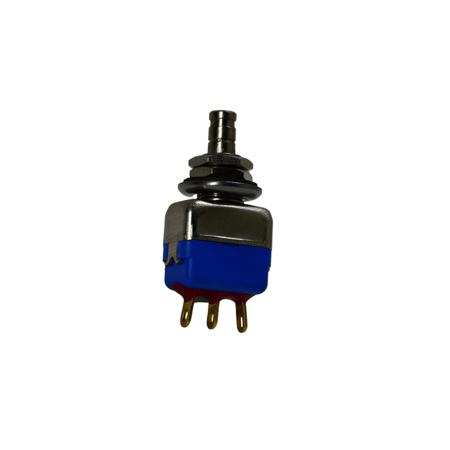 13435AK APEM 1300 Series Series Push Button Switch, On-(On), Panel Mount, 6.35mm Cutout, SPST, 30V dc