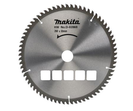 D-03969 TCT SAW BLADE 260X70TX30