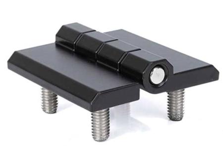 188-929 RS PRO Matt Die Cast Zinc Back Flap Hinge with a Fixed Pin, Bolt-on Fixing, 50mm x 50mm x 11.5mm