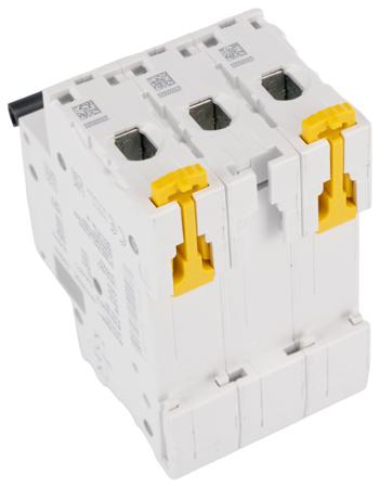 A9F53310 Schneider Electric Acti 9 iC60H MCB Mini Circuit Breaker 3P, 10 A, 10 KA, Curve B
