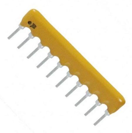 4610X-102-102LF Bourns Resistor Array, 5 Resistors, 0.3W total, 4610X, Through Hole