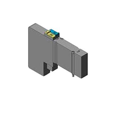SY3C00-5UF1-NA SMC 5/2 & 5/3 Solenoid Valve - Solenoid SY3000 Series