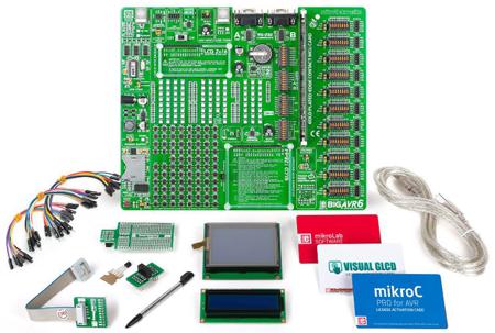 MIKROE-2014 MikroElektronika mikroLAB for AVR L MCU Development Kit