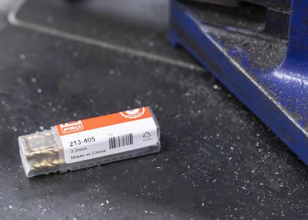 213-405 RS Pro HSS 3.2mm Jobber Drill Bit, 65 mm Plain Shank