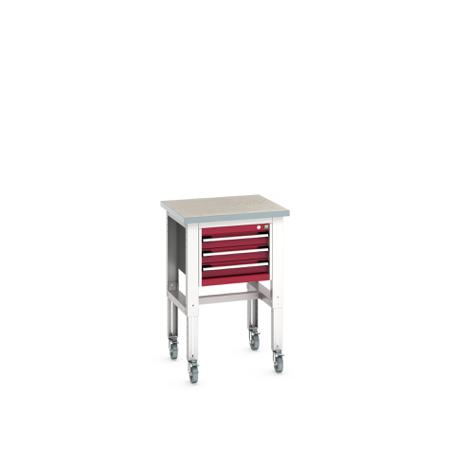 41003529-24V Bott 3 Drawer Sheet Steel Wheeled Drawer