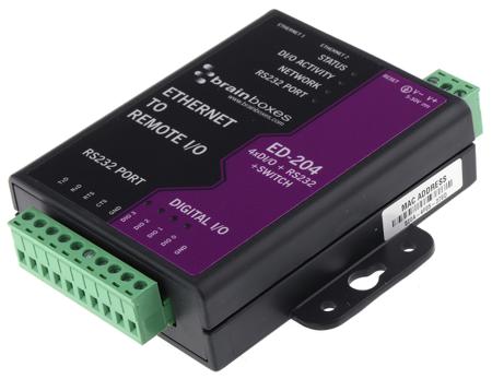 ED-204 Brainboxes Ethernet Media Converter