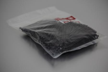 233-499 RS Pro Black Nylon Cable Tie, 100mm x 2.5 mm