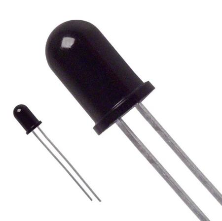 QSD123  onsemi, ±12 ° IR Phototransistor, Through Hole 2-Pin T-1 3/4 package