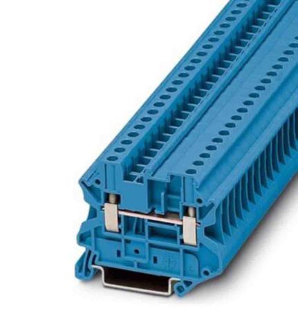 3046197 Phoenix Contact  UT 4 Series Blue, 0.14 → 6mm², Screw Termination, ATEX, IECEx