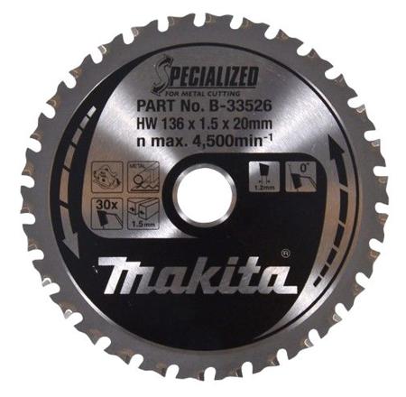 B-33526 Makita Circular Saw Blade, Pack of 1