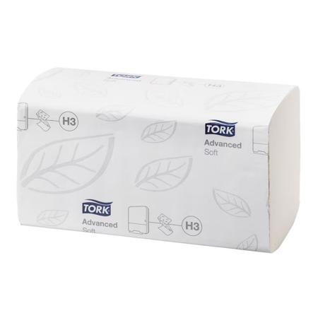 290190 Tork Flushable Singlefold Hand Towel Advanced Folded White Paper Towel 115 x 230 (Folded) mm, 230 x 230 (Unfolded) mm
