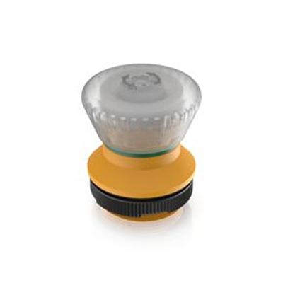 1.30.273.312/2200 RAFI RAFIX 22 FS Series Latching Emergency Stop Push Button, PCB, 22.3mm Cutout, DPST, IP65