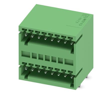 1894862 Phoenix Contact, 2.5mm Pitch, MCD 0.5/ 8-G1-2.5, 8 Way, Pluggable Terminal Block, Header, Solder Termination,