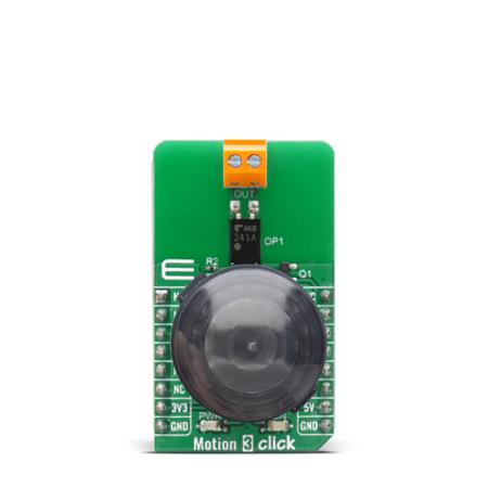 MIKROE-4049 MikroElektronika Motion 3 Click Motion Sensor MikroBus Click Board for EKMC1606112