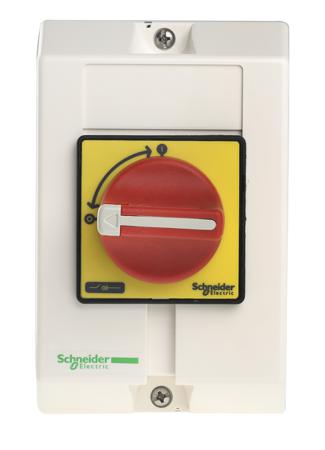 VCF02GE Schneider Electric 3P Pole Surface Mount Switch Disconnector - 10A Maximum Current, 4kW Power Rating, IP65
