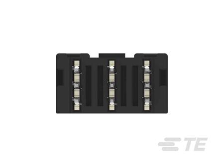 2204585-1 ELCON MINI 3P VERT HEADER,PRESS-FIT,T/P