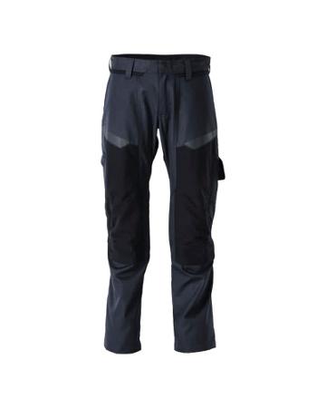 21579-281-01017-82C51 Mascot Workwear Hi-Viz Yellow/Navy Arc Flash Trousers, C51 Hi-Vis