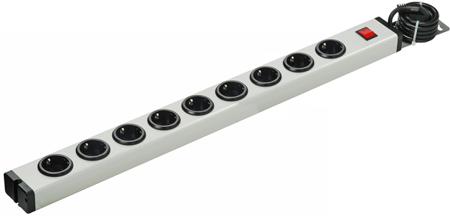 0601X00092031 Bodo Ehmann 1.5m 9 Socket Type F - German Schuko Extension Lead, 250 V ac