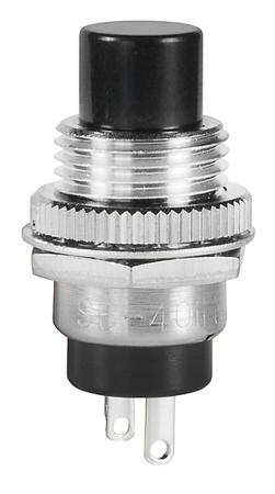 SB4011NCM NKK Switches Push Button Switch, On-(Off), Panel Mount, 12.5mm Cutout, SPST - NC