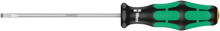 05008015001 Wera Slotted  Screwdriver, 3.5 mm Tip, 100 mm Blade, 181 mm Overall