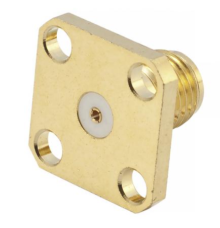 170-6957 RS Pro Straight 50Ω Flange Mount SMA Jack, Solder Termination