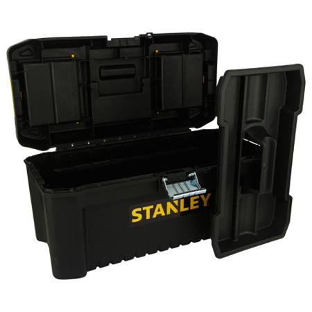 STST1-75518 Stanley , Metal Tool Box dimensions 406 x 205 x 195mm