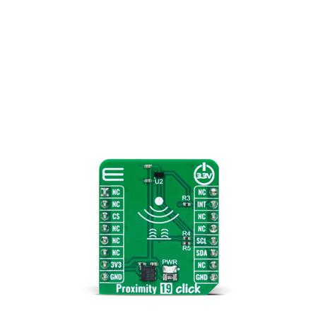 MIKROE-6062 MikroElektronika Proximity 19 Click Proximity Sensor Board for Proximity Sensor Industrial Use