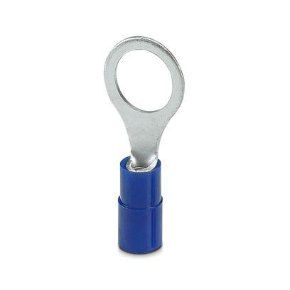 3240026 Phoenix Contact Uninsulated Ring Terminal, M8mm Stud Size, Blue