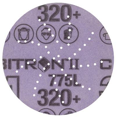 7100145433 3M 3M Xtract Cubitron II Film Disc 775L Ceramic Sanding Disc, 76.2mm x 0.076mm Thick, 320+ Grade, 320+ Grit, Xtract,