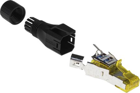 1419001 Phoenix Contact VS-08 Series Male RJ45 Connector, Cable Mount, Cat6a Straight 8P8C -Way